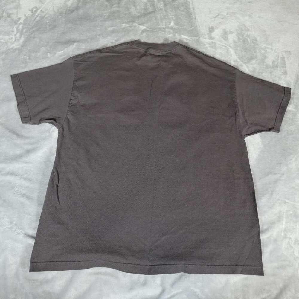 Vintage SpongeBob Im With Stupid T Shirt Mens 2XL Funny Gray 2002 Y2K - Picture 4 of 6